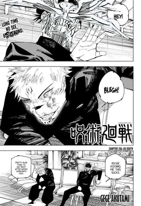 jjk chaoter 237|Jujutsu Kaisen Chapter 237